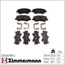 Zimmermann Bremsbelagsatz, Scheibenbremse 25348.180.2