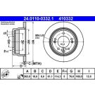 Bremsscheibe 24.0110-0332.1
