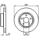 Bremsscheibe 0 986 478 293 Bremsscheibe 0 986 478 293