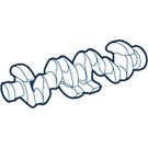 OE Germany Kurbelwelle 09 0300 ISC600