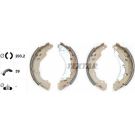 Bremsbackensatz 91061600 Bremsbackensatz 91061600