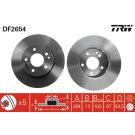TRW Bremsscheibe DF2654