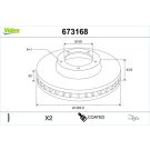 Bremsscheibe 673168
