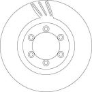 Bremsscheibe DF6881 Bremsscheibe DF6881