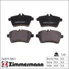 Zimmermann Bremsbelagsatz, Scheibenbremse 24077.190.1