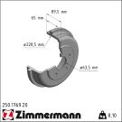 Zimmermann Bremstrommel Coat Z 250.1769.20