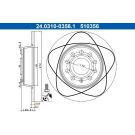 Bremsscheibe 24.0310-0356.1