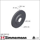 Bremsscheibe 600.1597.52 Bremsscheibe 600.1597.52
