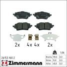 Zimmermann Bremsbelagsatz, Scheibenbremse 26153.160.2