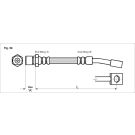 Metzger Bremsschlauch 4114679