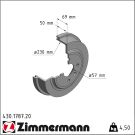 Zimmermann Bremstrommel Coat Z 430.1787.20