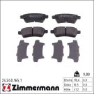 Zimmermann Bremsbelagsatz, Scheibenbremse 24240.165.1