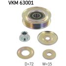 SKF Umlenk-/Führungsrolle, Keilrippenriemen VKM 63001