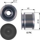 Gates Generatorfreilauf DriveAlign™ OAP7114