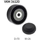 SKF Umlenk-/Führungsrolle, Keilrippenriemen VKM 34120