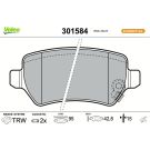 Valeo Bremsbelagsatz, Scheibenbremse ESSENTIAL 301584