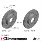 Zimmermann Bremsscheibe BLACK Z 150.1269.53