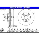 Bremsscheibe 24.0320-0142.1