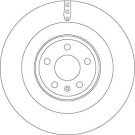Bremsscheibe DF6343S