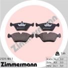 Bremsbelagsatz, Scheibenbremse 21211.180.1 Bremsbelagsatz, Scheibenbremse 21211.180.1
