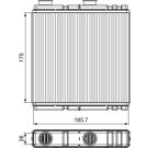 Wärmetauscher, Innenraumheizung 811543 Wärmetauscher, Innenraumheizung 811543