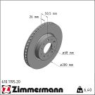Bremsscheibe 610.1195.20