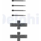 Delphi Zubehörsatz, Scheibenbremsbelag LX0013