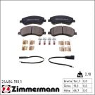 Zimmermann Bremsbelagsatz, Scheibenbremse 24484.190.1