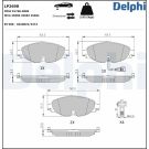 Bremsbelagsatz, Scheibenbremse LP2698 Bremsbelagsatz, Scheibenbremse LP2698