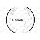 Valeo Bremsbackensatz 562641