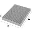 Valeo Filter, Innenraumluft VALEO PROTECT 698768