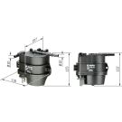 BOSCH Kraftstofffilter 0 450 906 460