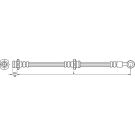 Metzger Bremsschlauch 4110385