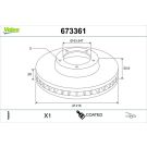 Bremsscheibe 673361