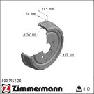Zimmermann Bremstrommel Coat Z 600.1952.20