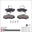 Zimmermann Bremsbelagsatz, Scheibenbremse 23124.190.1