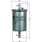 Kraftstofffilter KL 165 Kraftstofffilter KL 165