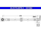 Bremsschlauch 24.5173-0570.3 Bremsschlauch 24.5173-0570.3