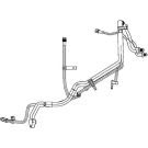 Mahle Hochdruck-/Niederdruckleitung, Klimaanlage BEHR Premium Line AP 135 000P