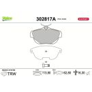 Bremsbelagsatz, Scheibenbremse 302817A