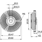 Kupplung, Kühlerlüfter CFC 52 000S Kupplung, Kühlerlüfter CFC 52 000S