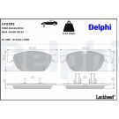 Delphi Bremsbelagsatz, Scheibenbremse LP2292