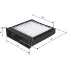 BOSCH 1 987 432 157 Innenraumfilter