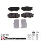 Zimmermann Bremsbelagsatz, Scheibenbremse 25187.180.1