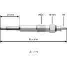 Valeo Glühkerze 345105