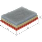 Luftfilter F 026 400 613 Luftfilter F 026 400 613