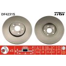Bremsscheibe TRW SINGLE DF4231S