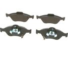 BOSCH Bremsbelagsatz, Scheibenbremse 0 986 494 101