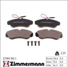 Zimmermann Bremsbelagsatz, Scheibenbremse 21799.195.1