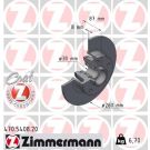 Zimmermann Bremsscheibe Coat Z 470.5408.20